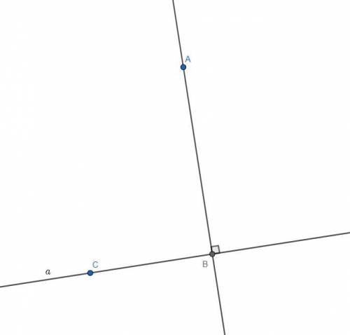Построение прямой, проходящей через данную точку и параллельную данной прямой.