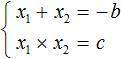 Знайдіть суму коренiв квадратного рівняння x ^ 2 + 5x + 2 = 0