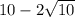 10-2\sqrt{10}