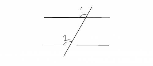 Паралельні прямі А і Б перетнуті січною n (мал4) знайди Х