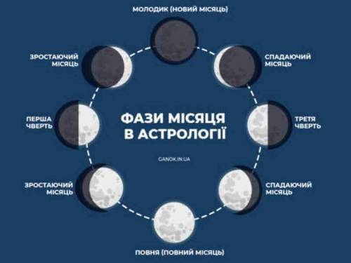 Пошук інформації в мережі Інтернет про фаз місяця та створення анімації за її результатами
